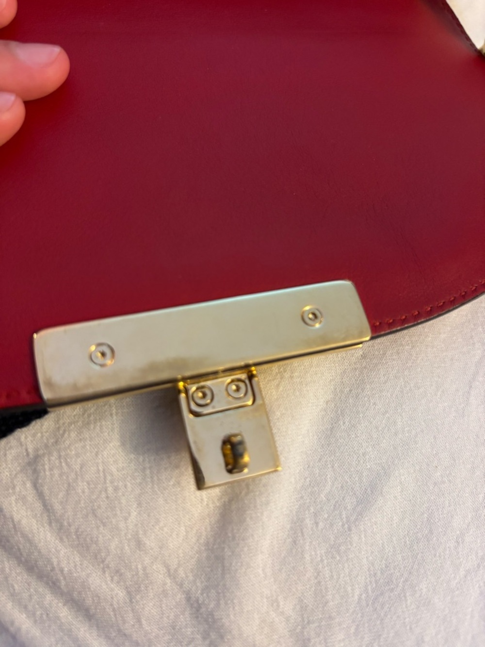 Gucci Supreme Monogram Calfskin Web Medium Padlock Messenger Shoulder Bag - Picture 14 of 15